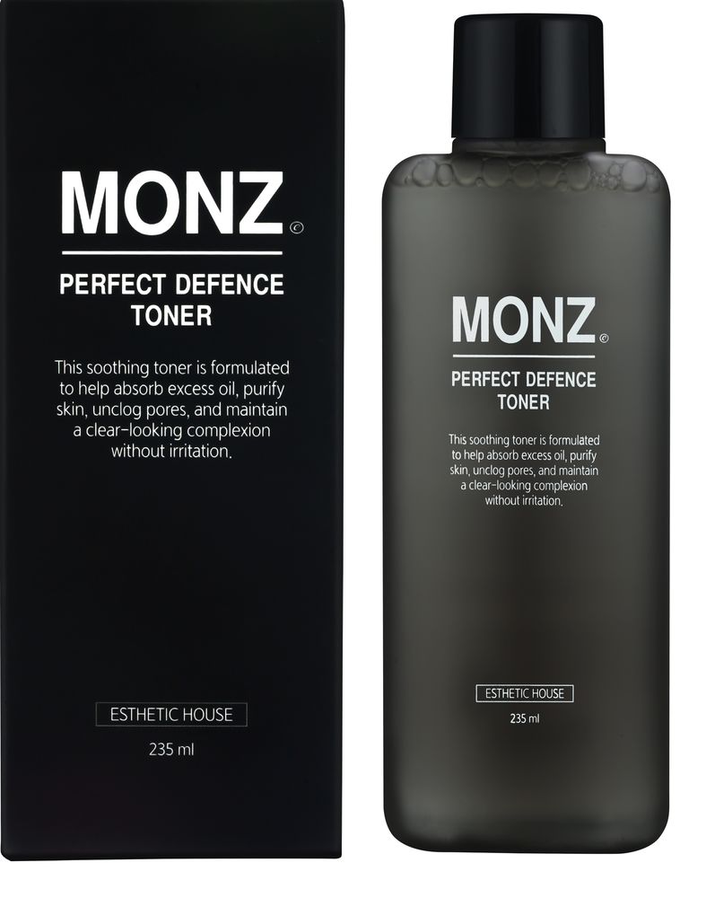 Esthetic House Тонер для лица мужской - Monz perfect defence toner, 235мл