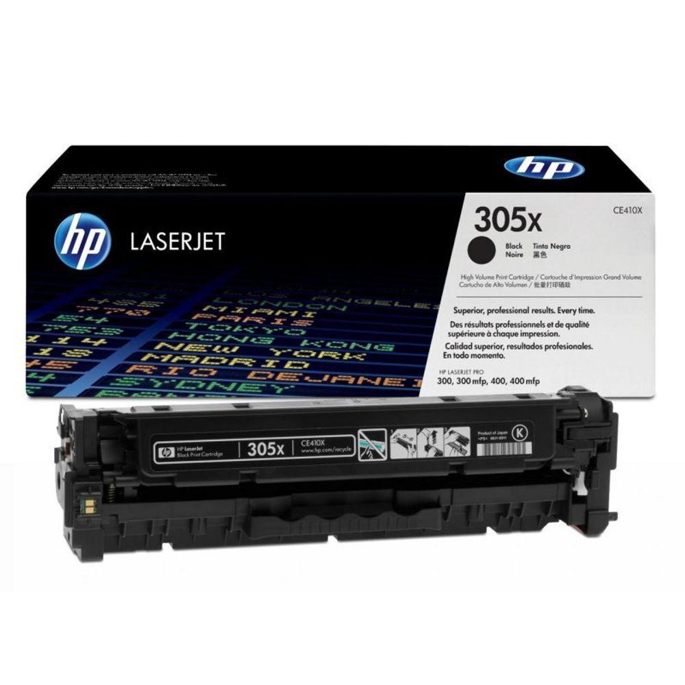 Картридж HP CE410X (305X) для Color LaserJet Pro M351/M375/M451/M475 черный (4k)