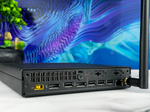 Lenovo Мини-ПК ThinkCentre M720Q с антенной Intel Core i5-8500T Intel HD Graphics 630, Windows 10 Pro, черный