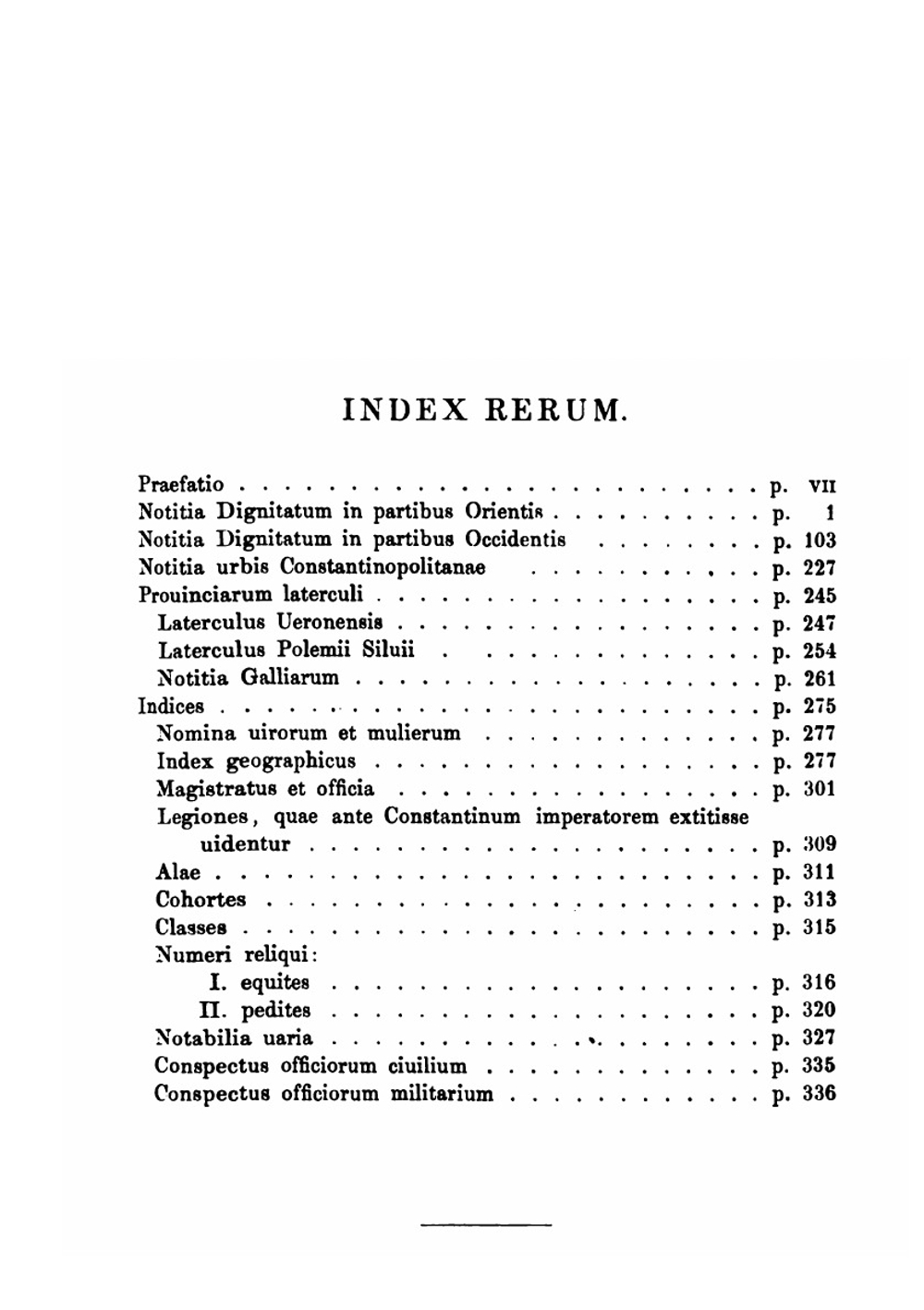 Notitia Dignitatum | Polemius Silvius