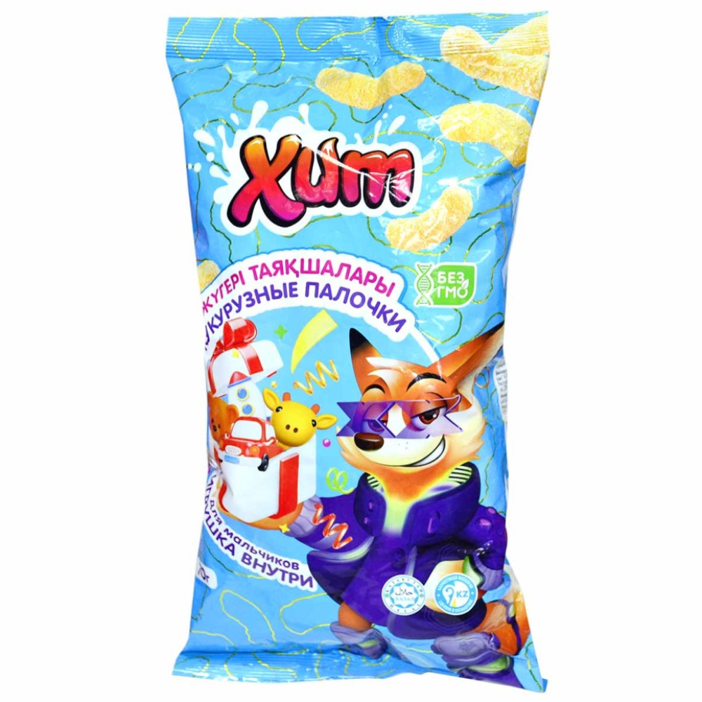 Кукурузные палочки для мальчиков  ХИТ 70 гр