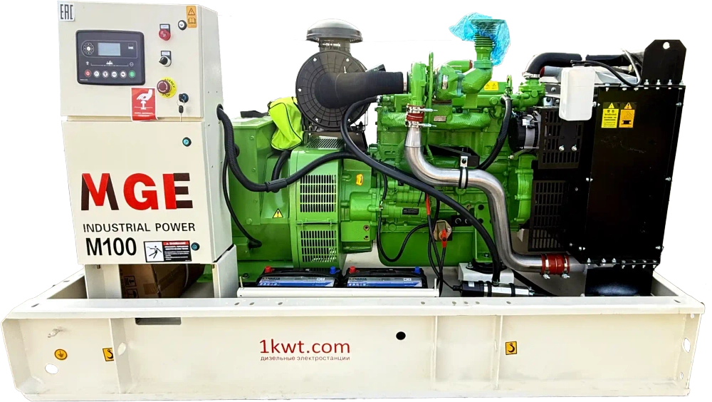 Дизельный генератор MGEp100YI 100 кВт, Yuchai