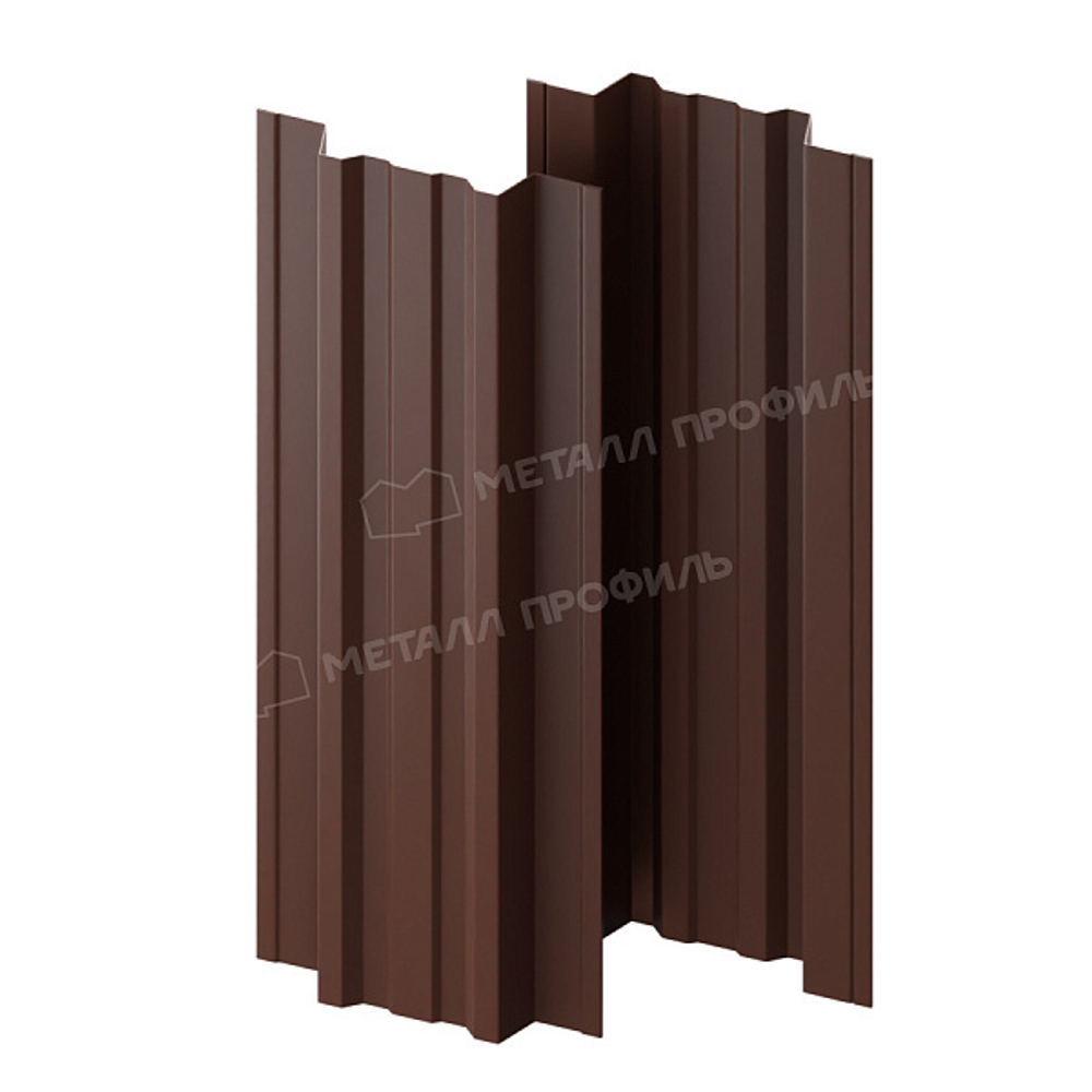 Штакетник металлический МП TRAPEZE 16.5х118