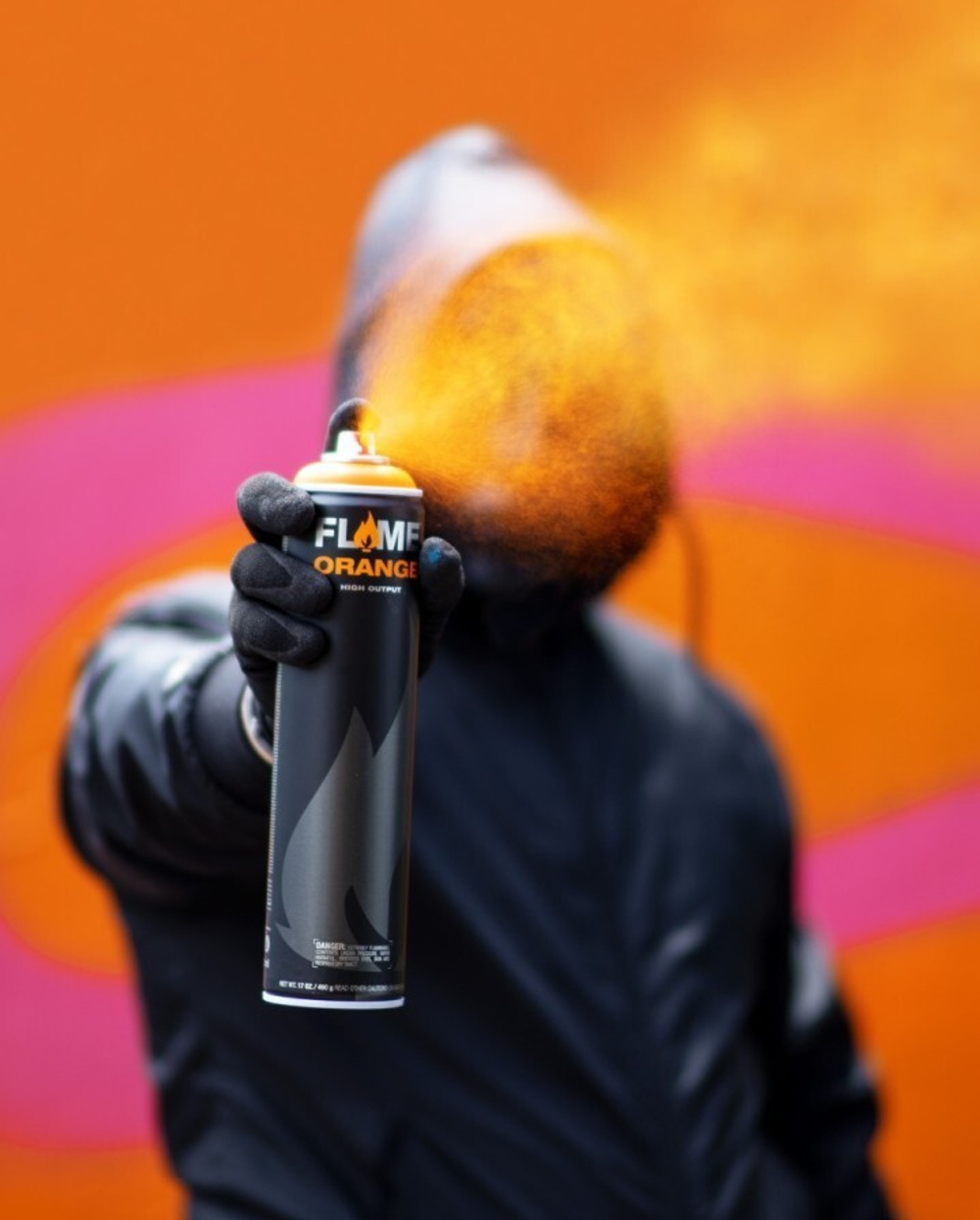 Краска FLAME ORANGE - 600мл