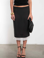 Юбка Париж (черный)