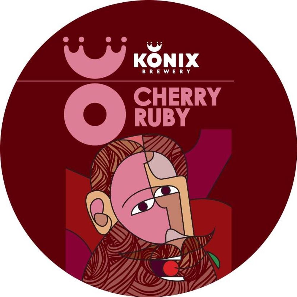 Пиво Коникс Рубиновая Вишня / Konix Cherry Ruby 20л - кег