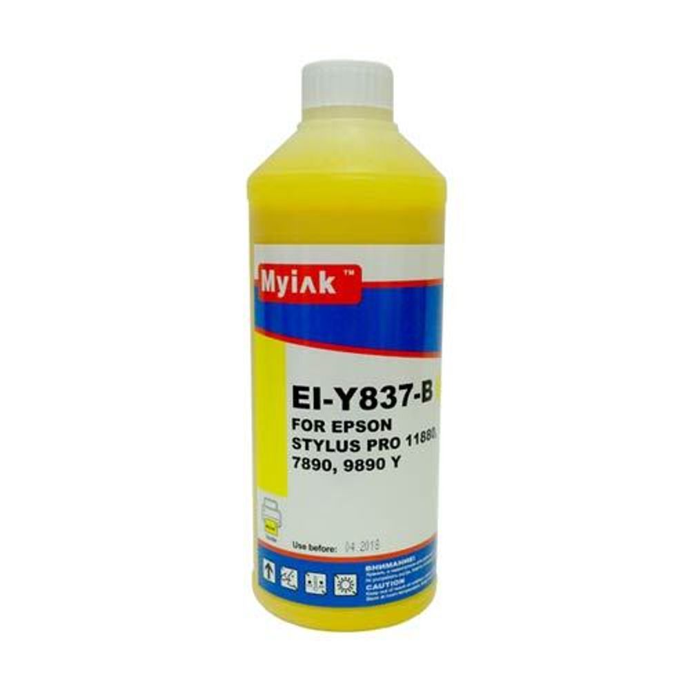 Чернила для EPSON (T6364) EPSON St Pro 7900/9900/7700/9700/WT7900/9890/7890 (1л, yellow Pigment) EI-Y837-B MyInk