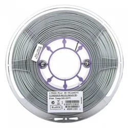 Фотография — Катушка пластика PLA+ ESUN 1.75 мм 1кг., светящаяся синяя