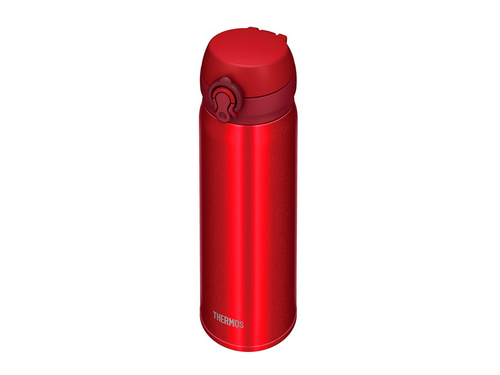 Термос для напитков (термокружка) THERMOS JNL-504 MTR 0.5L, нержавеющая сталь, откидной механизм, красный