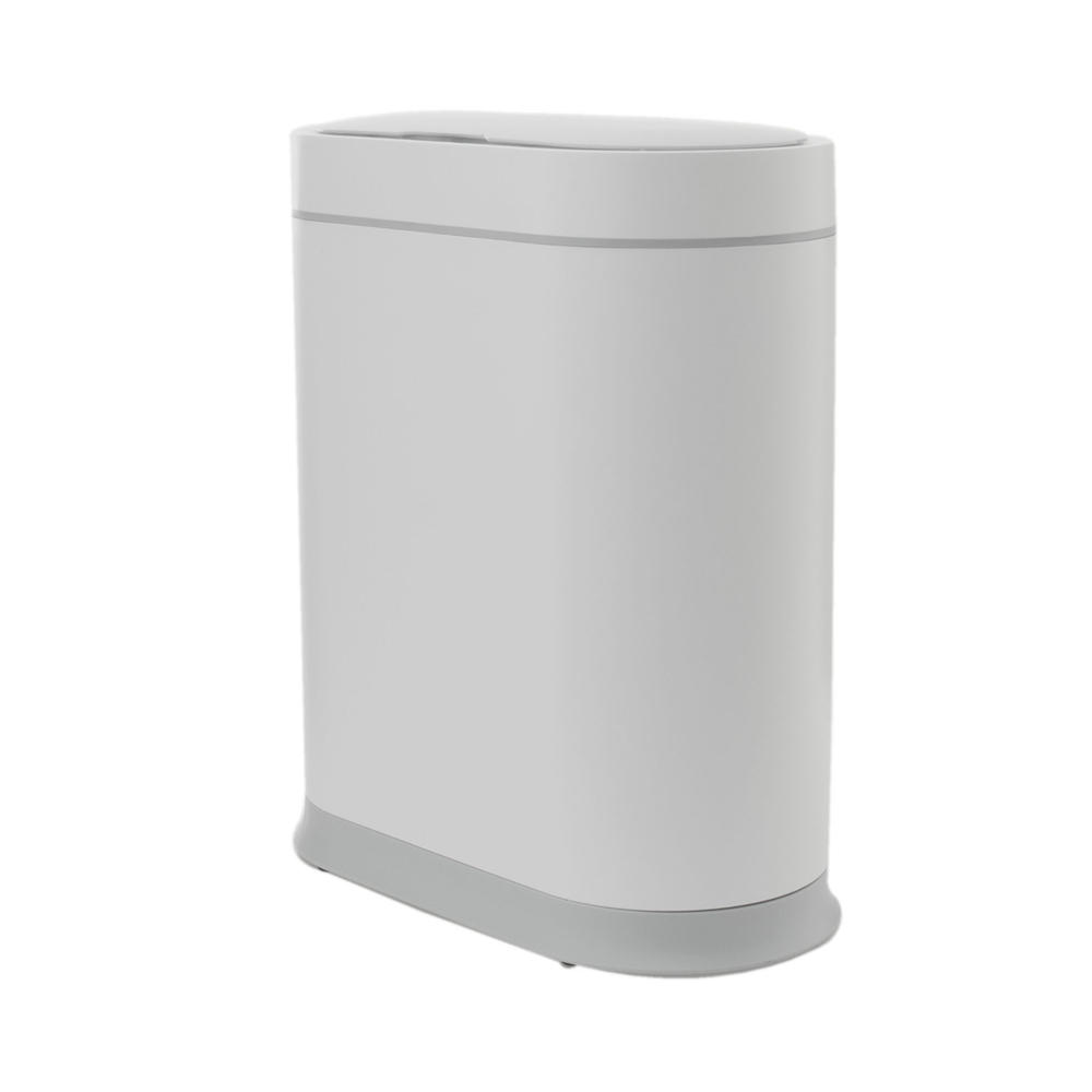 Ведро мусорное с ёршиком, сенсорное, JAH-6712, 8л (белый)