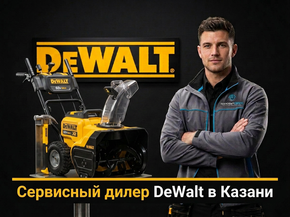 Ремонт снегоуборщика DeWalt в Казани