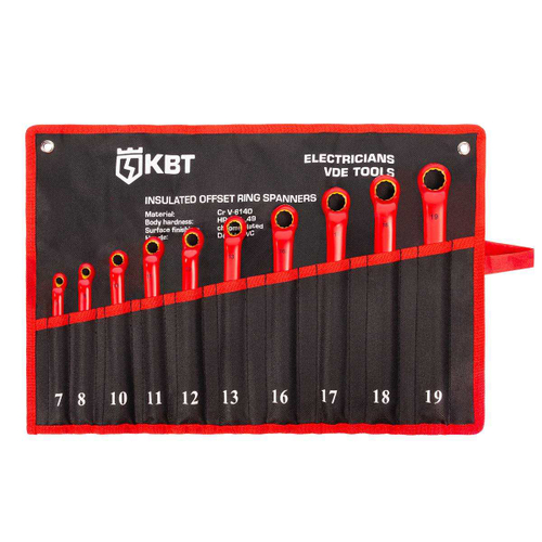 Набор диэлектрических накидных ключей НИИ-23 серия ЭКСПЕРТ КВТ