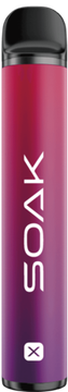 Купить Одноразовый Pod Soak X - Rose Grape (1500 затяжек)