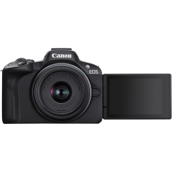 Беззеркальный фотоаппарат Canon EOS R50 Kit (RF-S 18-45mm IS STM), черный