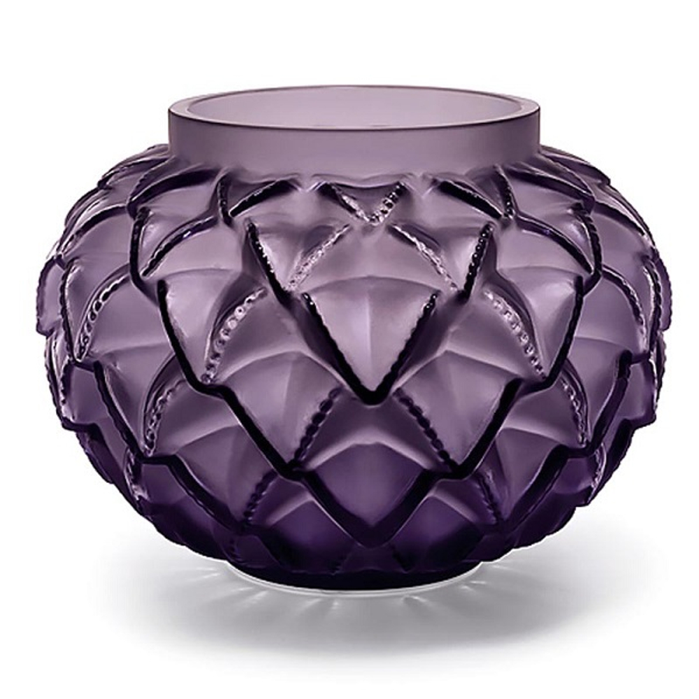 Ваза Languedoc маленькая фиолетовая Lalique