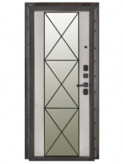 Входная металлическая дверь Морра с зеркалом