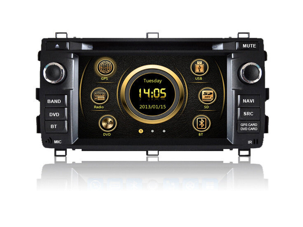 Магнитола для Toyota 200х100мм - Carmedia KR-7089-S10 на Android 10, 4Гб+64Гб, 4G SIM-слот, CarPlay