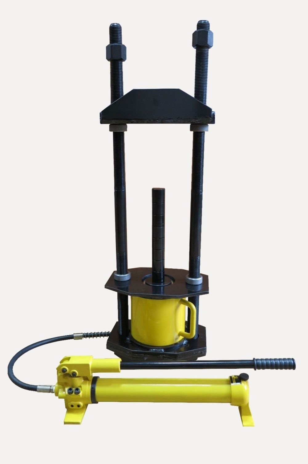 ТИТАН (ТТН-101) Выпрессовщик шкворней гидравлический, на тележке, 100 т