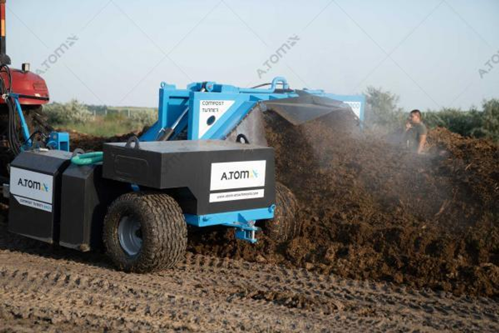 Ворошитель для получения компоста 3,3 м - AТOM 3300