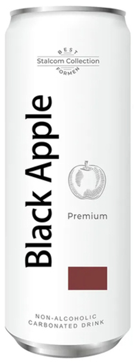 Газированный Напиток Формэн Блэк Эпл Сталком Коллекция / Formen Stalcom Collection Black Apple 0.33 - банка