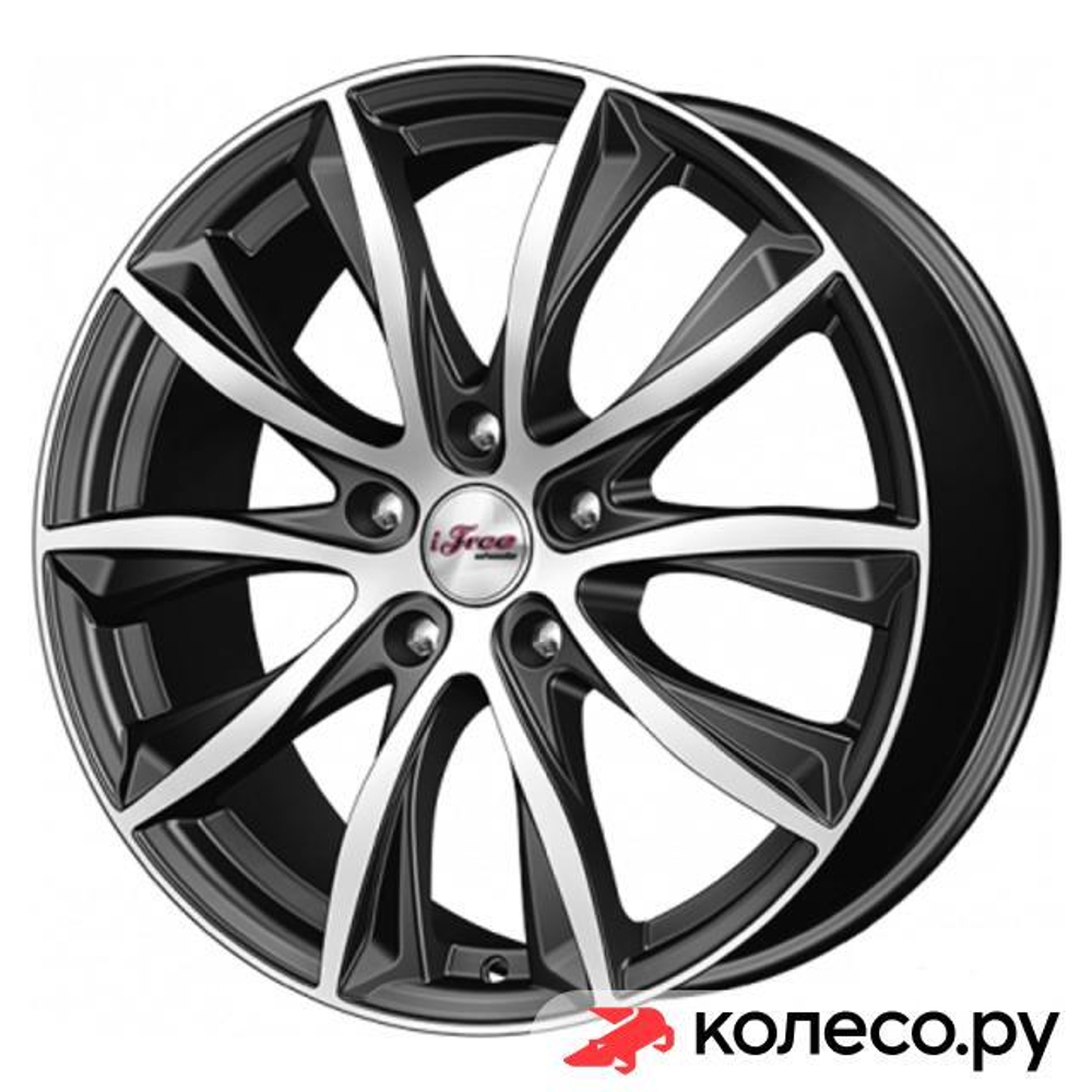 Кazaнтип 7.5x18/5*105 D56.6 ET38 Блэк-джек
