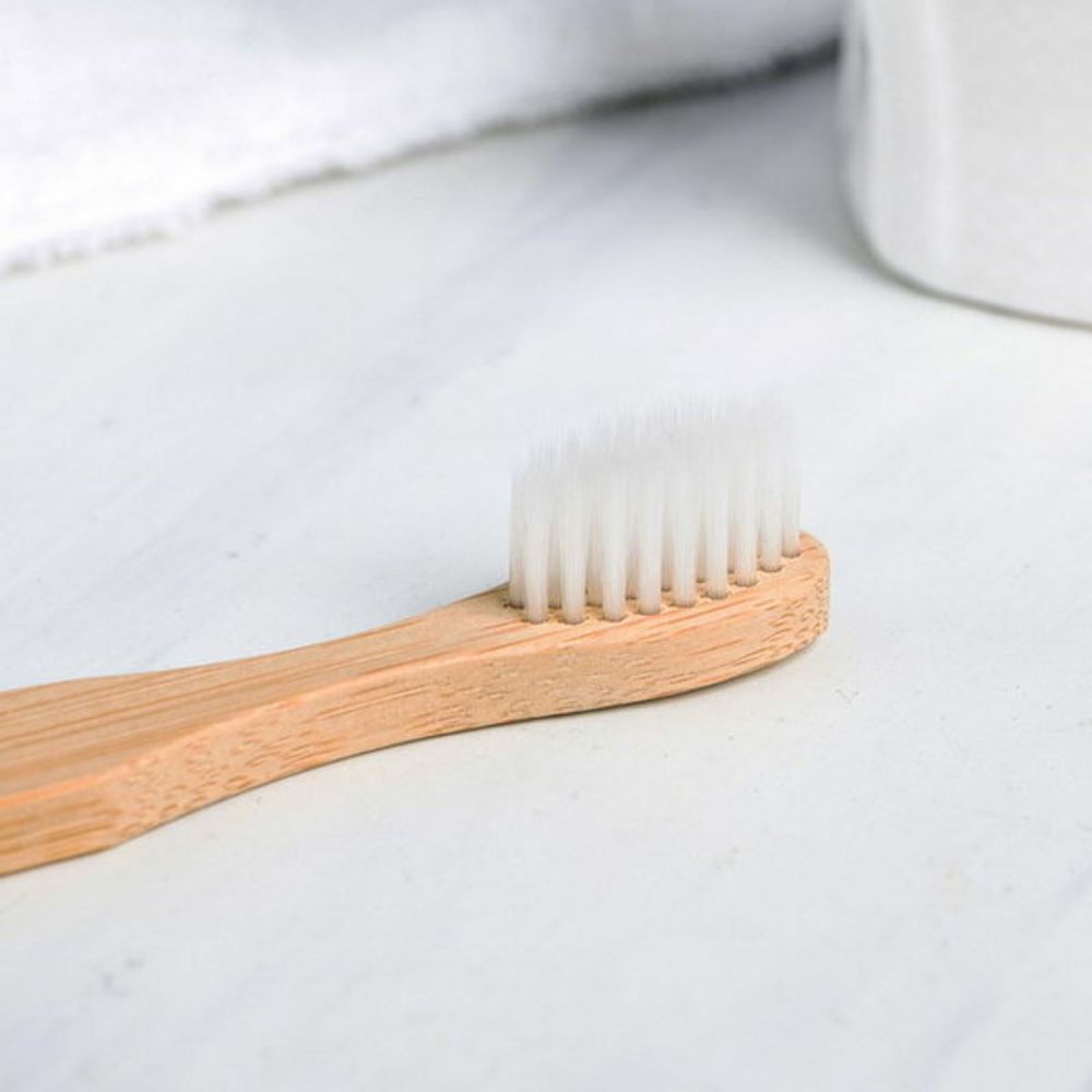 Зубная щётка для детей, бамбук Little Miss, 14 x 2 x 2 см