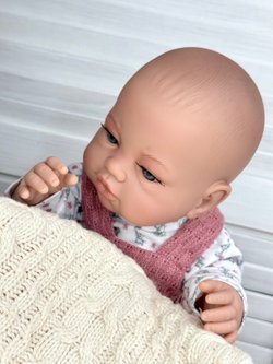 Кукла Berbesa виниловая 42см Recien Nacido (5124K)