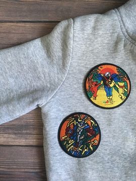 Нашивка термоаппликация на одежду и на рюкзак. Тотем