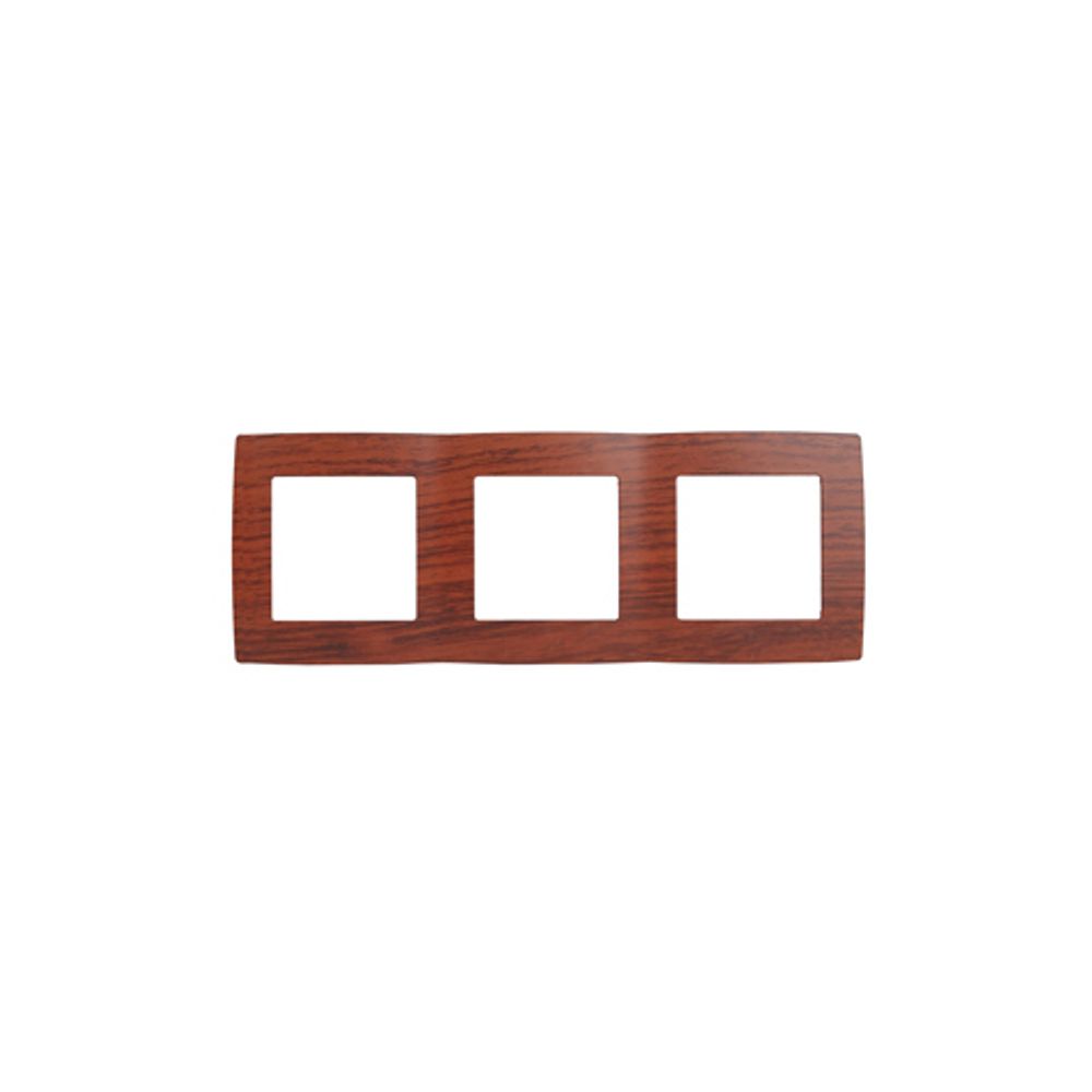 12-5003-08 ЭРА Рамка на 3 поста, Эра12, вишня