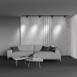 Трековый светильник для однофазного шинопровода светодиодный Maytoni Unity Magic TR006-1-12W3K-B4K