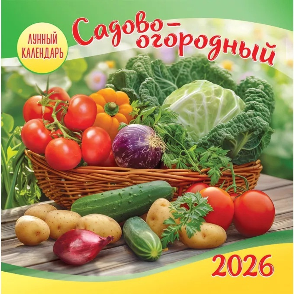 Календарь на скрепке (ПК) Садово-огородный лунный календарь