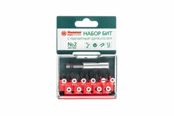 Набор бит Hammer Flex 203-902 PB набор No2  Ph/Pz/Sl/Tx 12шт.