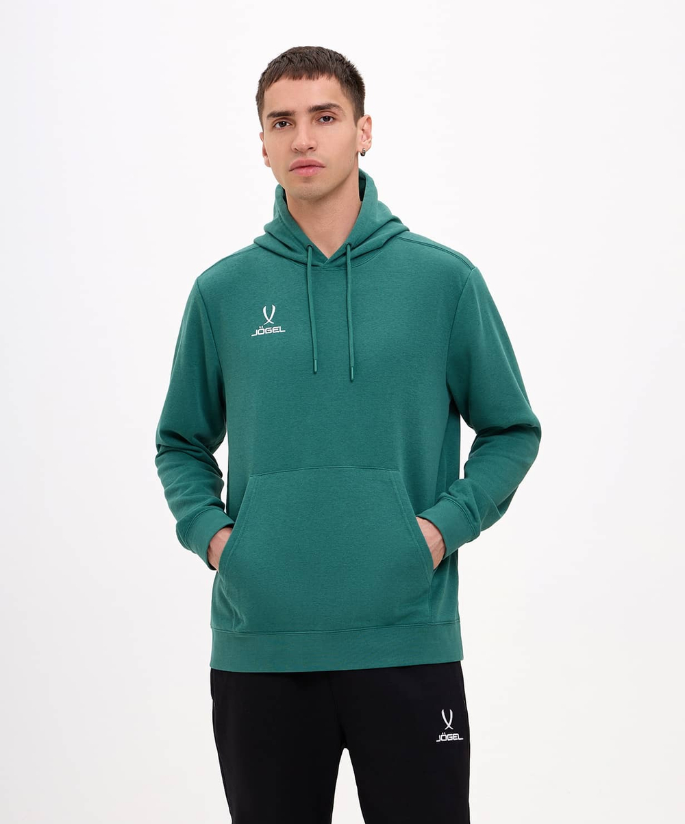 Худи ESSENTIAL Cotton Hoodie, темно-зеленый
