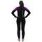 Гидрокостюм женский Marlin Bali черный/фиолетовый 2 мм