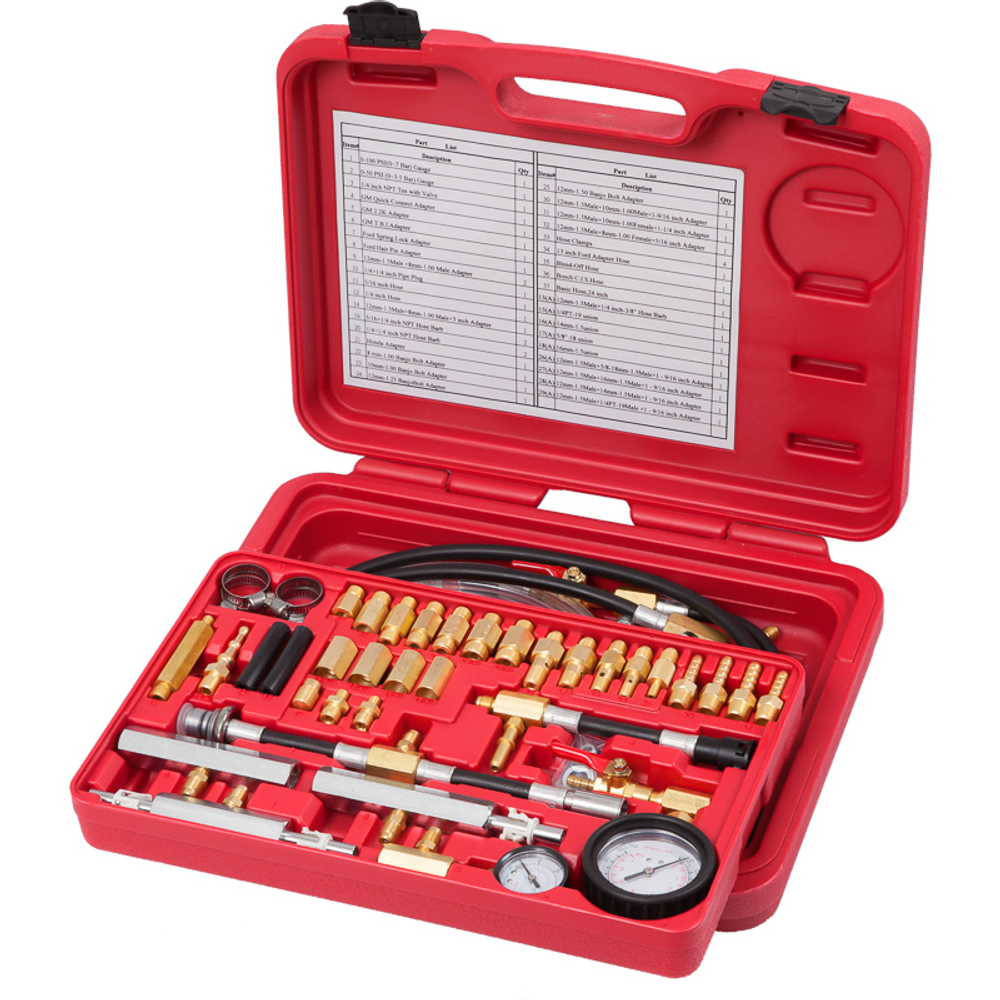 МАСТАК (120-00043C) Набор для тестирования топливных систем, 43 предмета