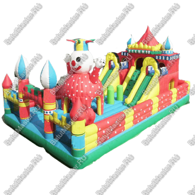 Коммерческий надувной батут "Страна клоунов"