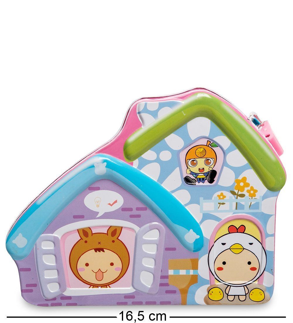 BX- 52/1 Металлическая копилка «Домик для друзей»