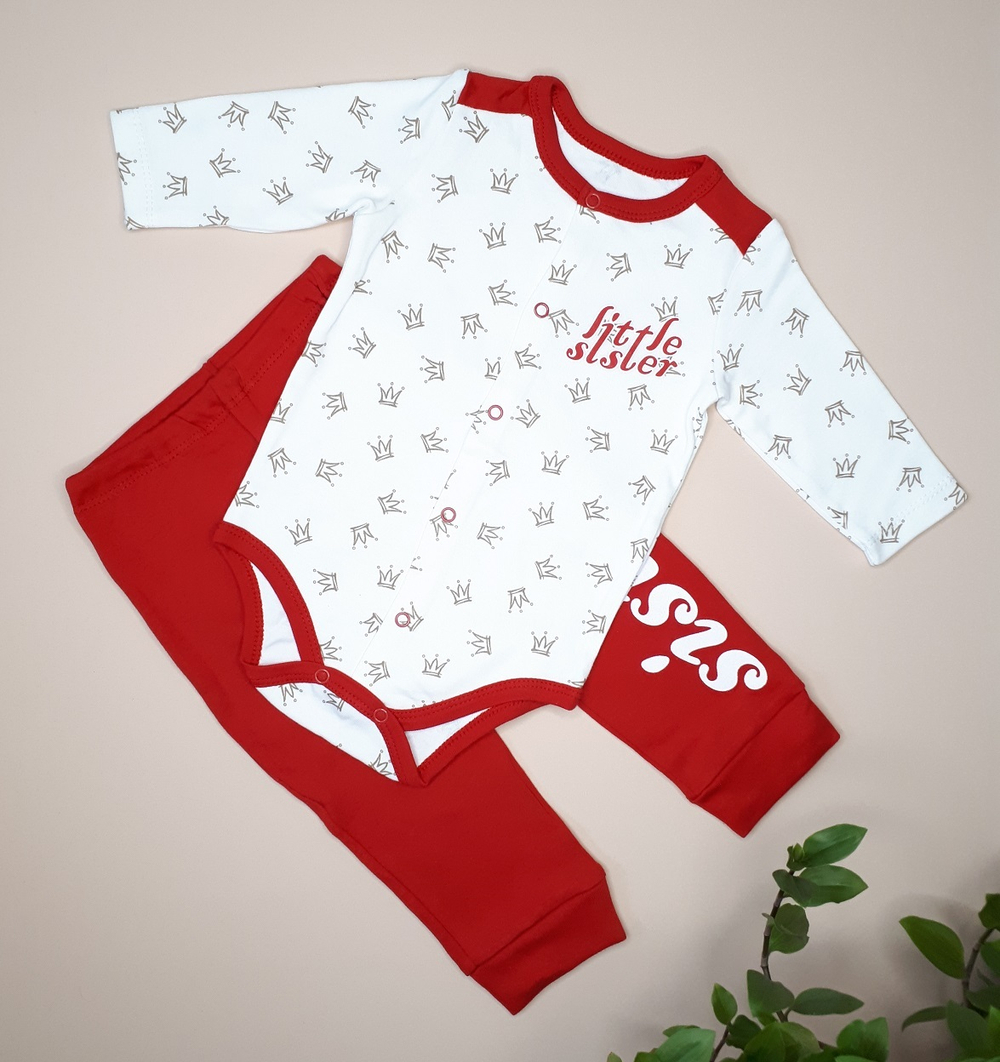 Комплект ДЕТСКОЕ ЦАРСТВО  (красный)