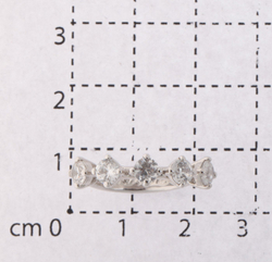 "Виадже" кольцо в родиевом покрытии из коллекции "Runway" от Jenavi