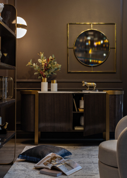 Ковер 160х230см Garda Decor Aramac бежево-коричневый