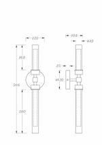 Настенный светильник (бра) Maytoni MOD116WL-L7BS3K