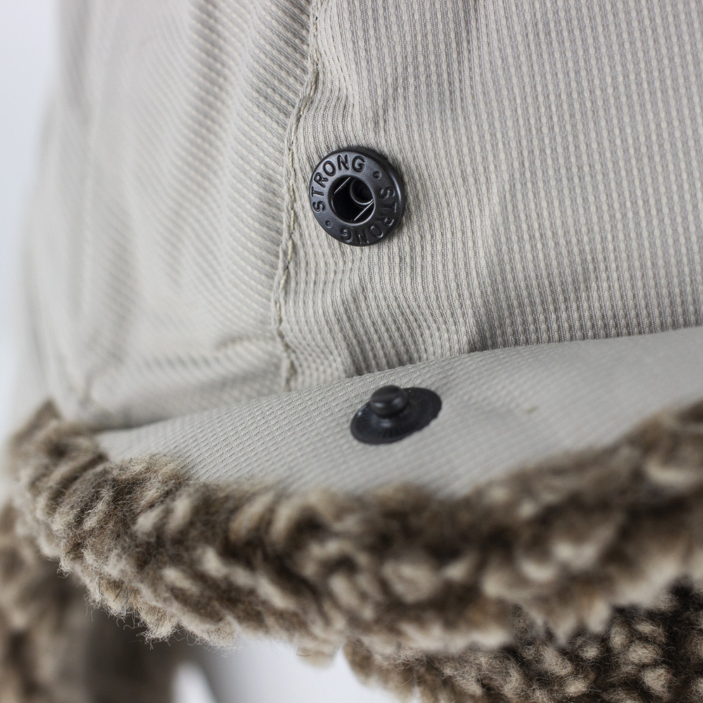 Шапка-ушанка Extreal "Стрит" (мех барашек коричневый, мембрана) XL