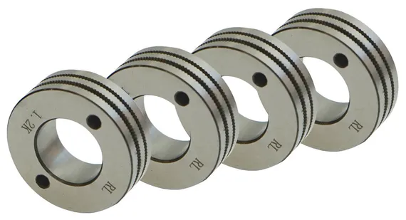 Ролики из порошковой проволоки 1,2/1,6 Fubag для DRIVE INMIG DW, 4 шт