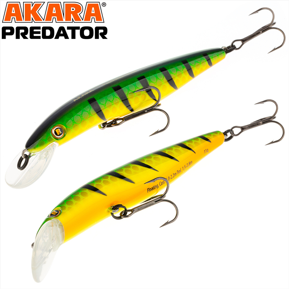 Воблер Akara Predator 125F 21гр. (3/4 oz 5,0 in) A11