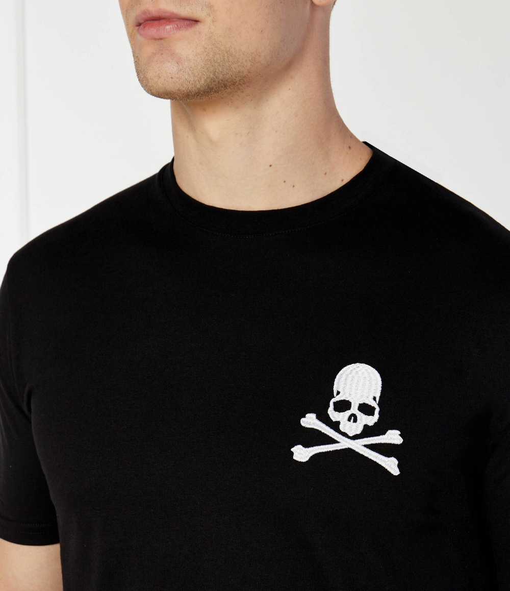 Футболка Tattoo Philipp Plein - черный(MTK7410 PJY002N)