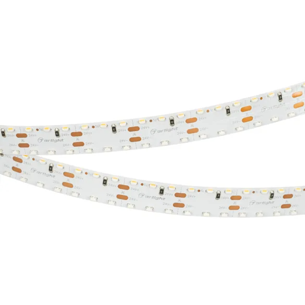 Светодиодная лента RS 2-5000 24V Warm3000 2x2 15mm (3014, 240 LED/m, LUX) (Arlight, 19.2 Вт/м, IP20) 024471