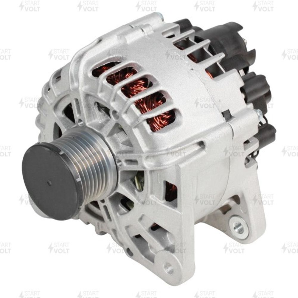 Генератор Renault Duster (15-) Sandero II (16-) Logan II (16-) 1.6I (с обгон. муфтой) 120А (STARTVOLT)