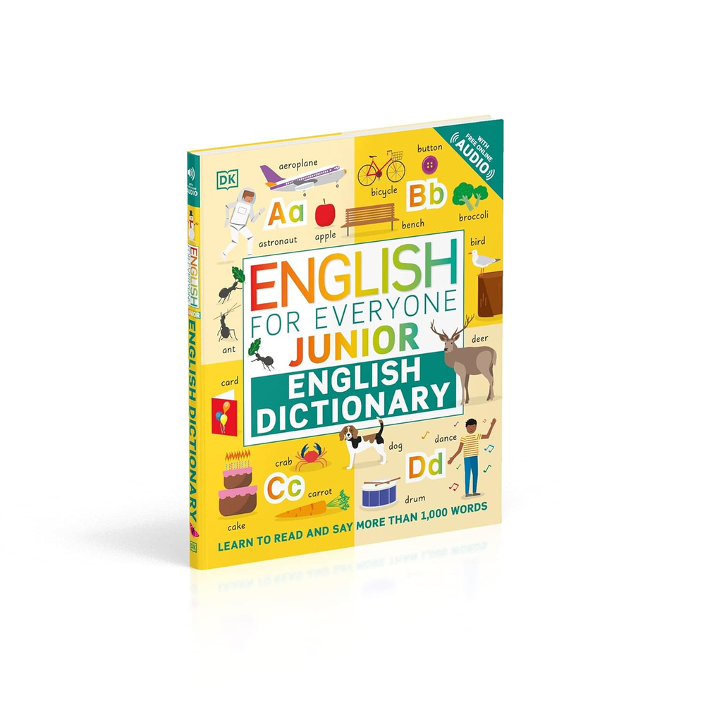 English for Everyone Junior English Dictionary: Learn to Read and Say More than 1,000 Words Flexibound
