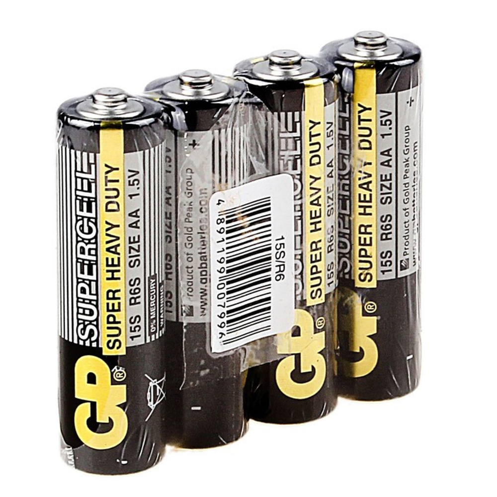 Батарейка R6 АА GP Supercell Super Heavy Duty (1шт.)