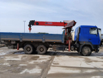 МАЗ 6312 6x4 Бортовой с КМУ 338281 (Дизельный, 6,7 л, 328 л.с., МТ)